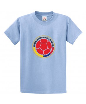 Federacion Colombiana De Futbol Classic Unisex Kids and Adults T-Shirt For Football Lovers